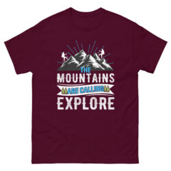 Adventure awaits- The Mountains are Calling Unisex classic tee