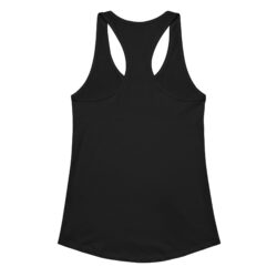 Hiking is Cheaper Than Therapy Hiking Outdoor Mountains Women’s fitted racerback tank top