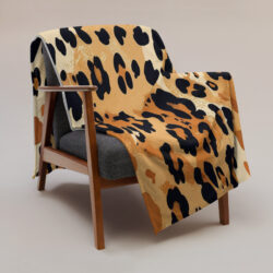 Leopard Print Throw Blanket for All time Uses