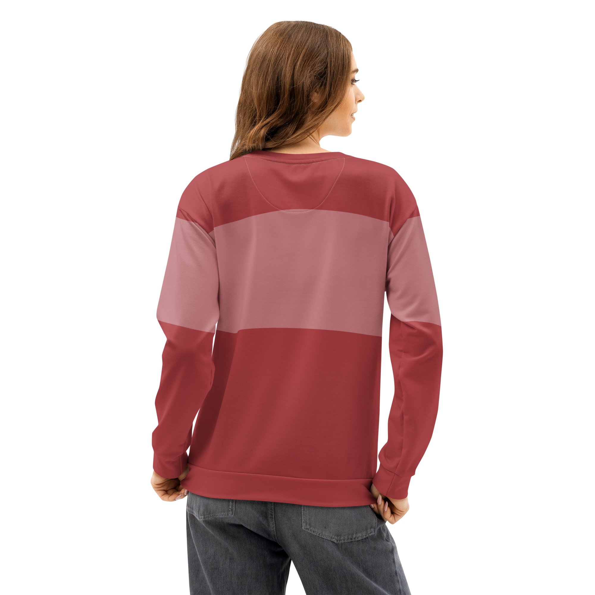 Warm & Cozy Unisex Retro Striped Sweatshirt – Premium Cotton Pullover for Fall Winter Streetwear Style - Image 5