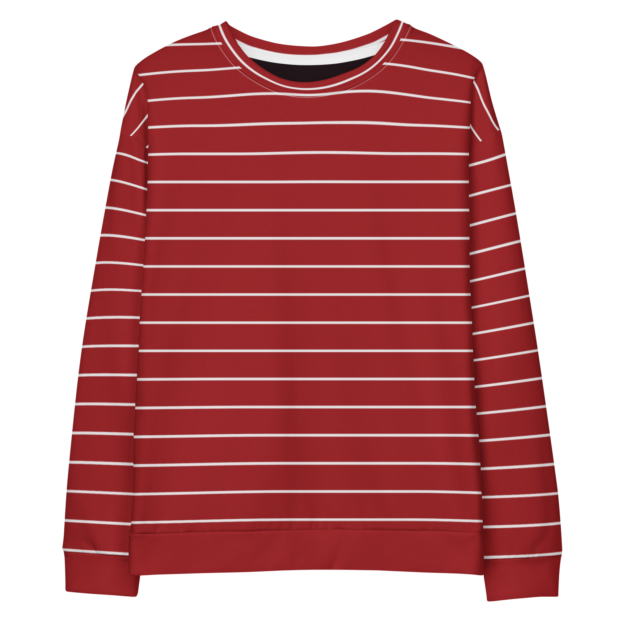 Warm Unisex Vintage Striped Sweatshirt – Soft Cotton Pullover for Fall & Winter Casual Street Style Premium Quality - Image 9
