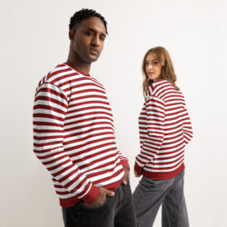 Fashionable Unisex Striped Sweatshirt for Men & Women – Soft Premium Cotton Street wear