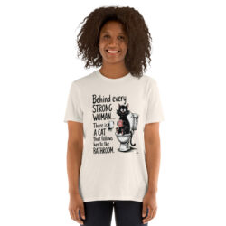 Funny Cat Lover's T-Shirt for Women-Short-Sleeve women's Classic Tee