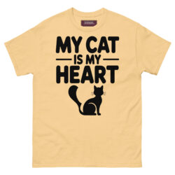 Women's Relaxed Fit Cat Mom T-Shirt – Funny Cat Lover Shirt, Cute Pet Lover Graphic Tee Gift classic tee-My cat is my heart