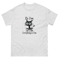 unisex classic tee ash front 6a42142649ced