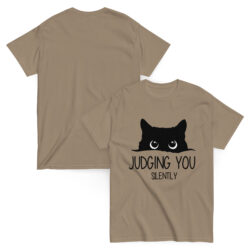 unisex classic tee brown savana front and back 6a421cd978cc2
