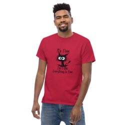 unisex classic tee cardinal front 2 6a4214260add9