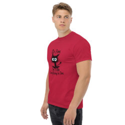 unisex classic tee cardinal left front 6a4214260d966