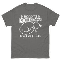 unisex classic tee charcoal front 6a42189c19039