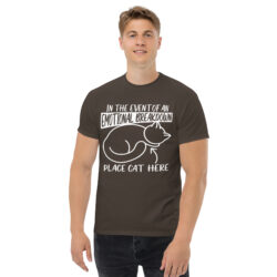 unisex classic tee dark chocolate front 6a42189bd8b23