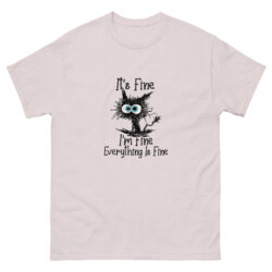 unisex classic tee ice grey front 6a421426412af