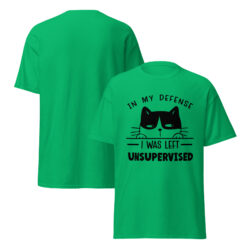 unisex classic tee irish green front and back 6a42257242cb5