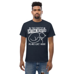Best Cat Dad Ever T-Shirt – Funny Gift for Cat Lovers & Pet Dads classic tee