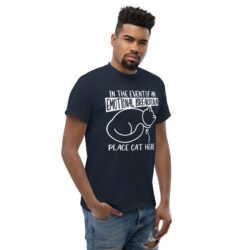 unisex classic tee navy right front 6a42189bd3467
