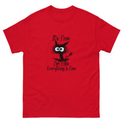 unisex classic tee red front 6a42142637e0e
