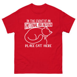 unisex classic tee red front 6a42189c0503f