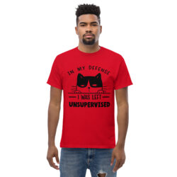 unisex classic tee red front 6a42257241c80