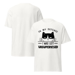 unisex classic tee white front and back 6a4225725038b