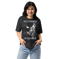 Cute Black Cat Women's T-Shirt – Cat Lover Gift Tee Fitted T-Shirt - Next Level 6210 19 unisex cvc t shirt black front 6a30272081a6e