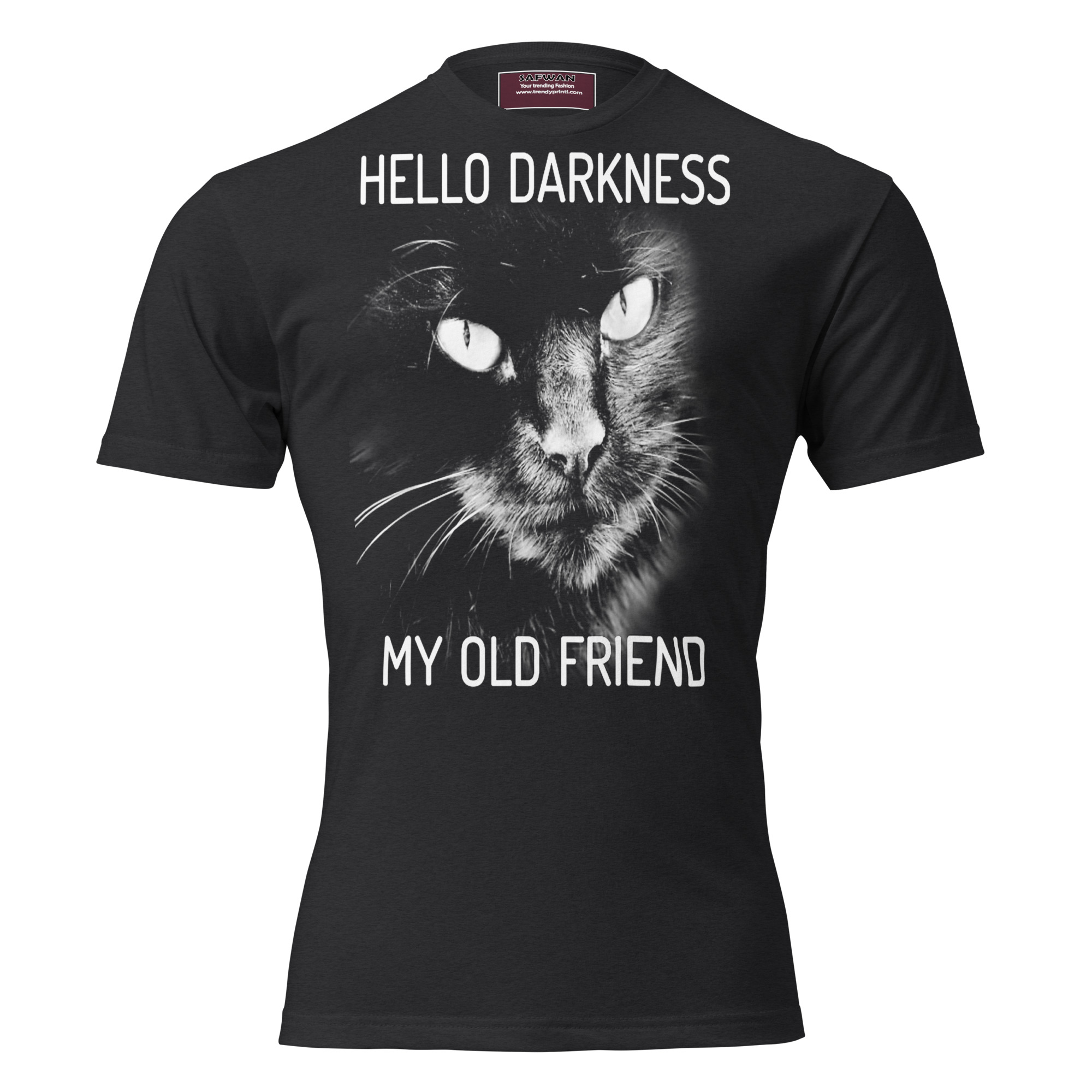 Cute Black Cat Women's T-Shirt – Cat Lover Gift Tee Fitted T-Shirt - Next Level 6210 3 Cute Black Cat Women's T-Shirt – Cat Lover Gift Tee Fitted T-Shirt - Next Level 6210 - Image 3