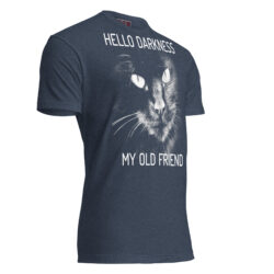 Cute Black Cat Women's T-Shirt – Cat Lover Gift Tee Fitted T-Shirt - Next Level 6210 31 unisex cvc t shirt midnight navy right front 6a30272088007