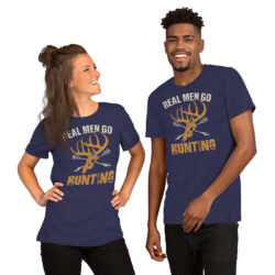 Funny Deer Hunter T-Shirt – Just One More Hunting Trip Tee Unisex t-shirt 26 unisex staple t shirt heather midnight navy front 6a3180f22d4e2