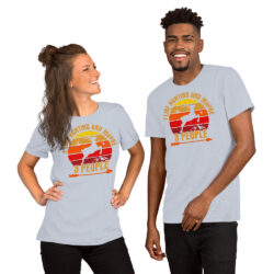 Deer Hunting Season T-Shirt – I like Hunting Tee Unisex t-shirt 25 unisex staple t shirt light blue front 6a317e74a25a4