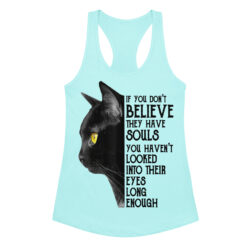 Cute Black Cat Women's Tank Top – Cat Lover Gift Tee-Women’s fitted racerback tank top 44 womens ideal racerback tank top cancun front 6a36290150fbf