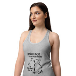womens ideal racerback tank top heather gray front 2 6a4117fff28bb