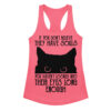 Cat Mom Life Women's Graphic Tank Top- Women’s fitted racerback tank top for all time use