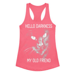 womens ideal racerback tank top hot pink front 6a362b3e80102