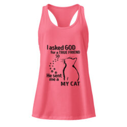 womens ideal racerback tank top hot pink front 6a4117fff2329