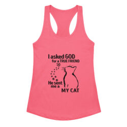 womens ideal racerback tank top hot pink front 6a41180000acc