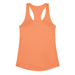 womens ideal racerback tank top light orange back 6a362484e2885