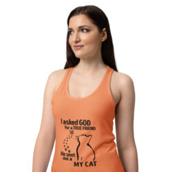 womens ideal racerback tank top light orange front 2 6a4117fff23de
