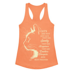 womens ideal racerback tank top light orange front 6a362484e2750