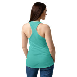 womens ideal racerback tank top tahiti blue back 6a36304ce11ff