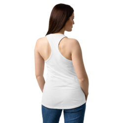 womens ideal racerback tank top white back 6a41180000722