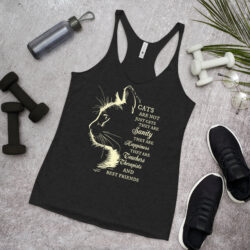 womens racerback tank top vintage black front 6a41530a4d679