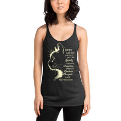 womens racerback tank top vintage black front 6a41530a4d89e