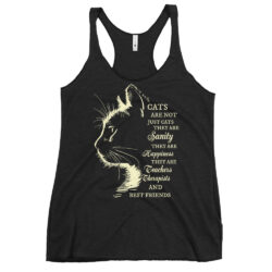 womens racerback tank top vintage black front 6a41530a51273