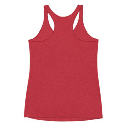 womens racerback tank top vintage red back 6a41530a50431