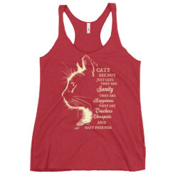 womens racerback tank top vintage red front 6a41530a517ce