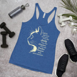 womens racerback tank top vintage royal front 6a41530a4df77