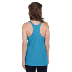 womens racerback tank top vintage turquoise back 6a41530a4f39f