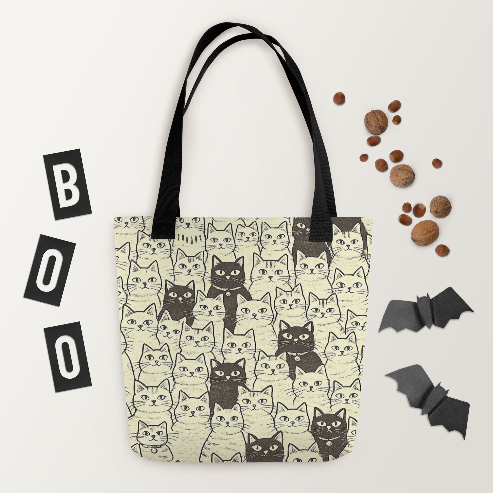 Vintage Cat Mom Tote Bag – Cute Black and White Cat Pattern Reusable Everyday Carry Tote Bag for cat lover mom 23 Vintage Cat Mom Tote Bag – Cute Black and White Cat Pattern Reusable Everyday Carry Tote Bag for cat lover mom - Image 23