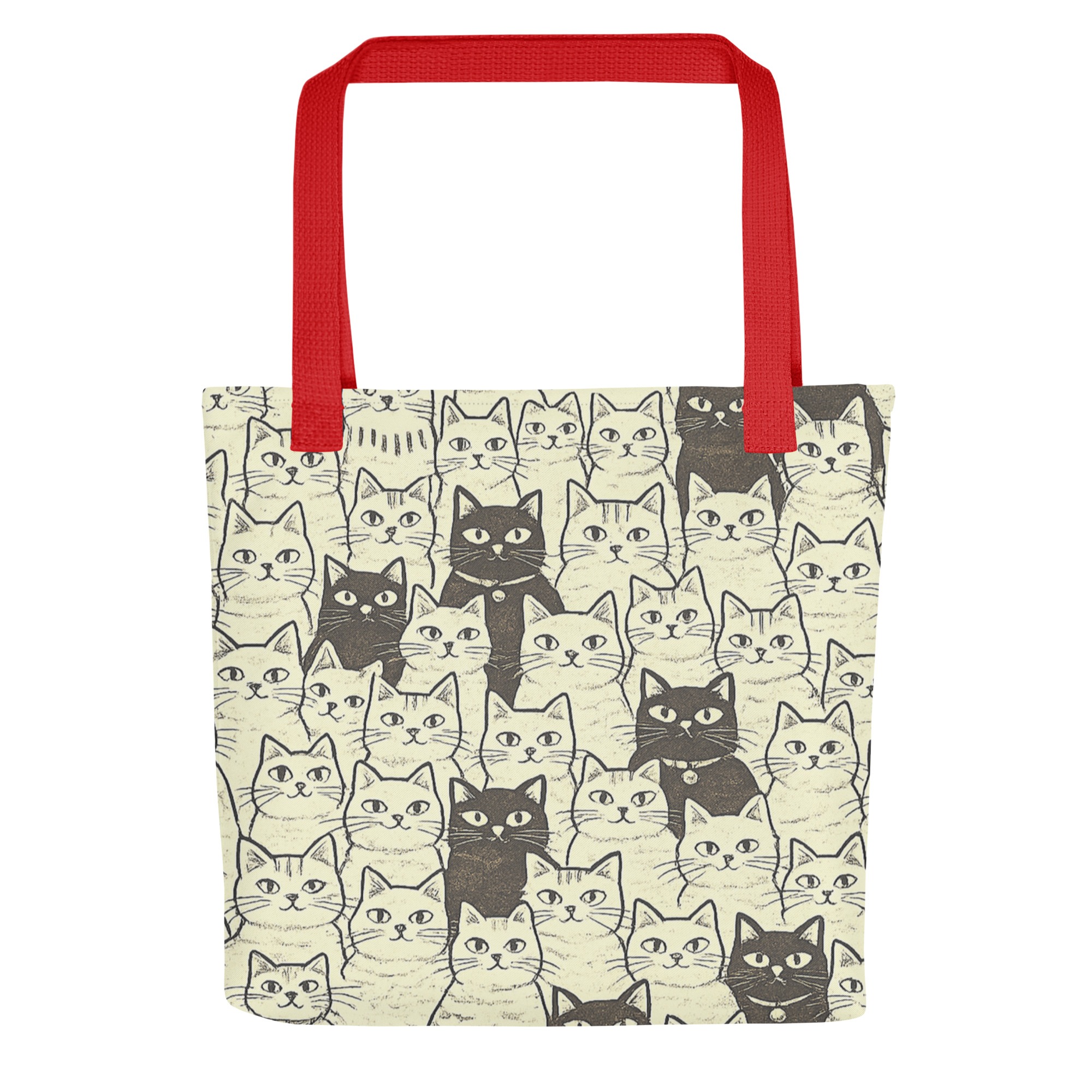 Vintage Cat Mom Tote Bag – Cute Black and White Cat Pattern Reusable Everyday Carry Tote Bag for cat lover mom 18 Vintage Cat Mom Tote Bag – Cute Black and White Cat Pattern Reusable Everyday Carry Tote Bag for cat lover mom - Image 18