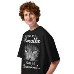 unisex organic oversized high neck blaster 2.0 t shirt black left 6a5cf379b379c