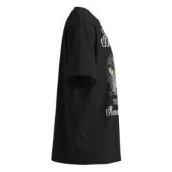 unisex organic oversized high neck blaster 2.0 t shirt black right 6a5cf379b4eb0