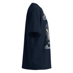 unisex organic oversized high neck blaster 2.0 t shirt french navy right 6a5cf379b41a5